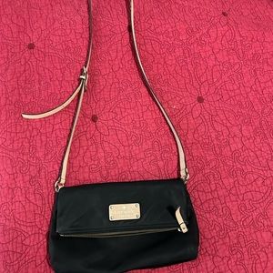 Black Nylon Kate Spade New York Crossbody Bag